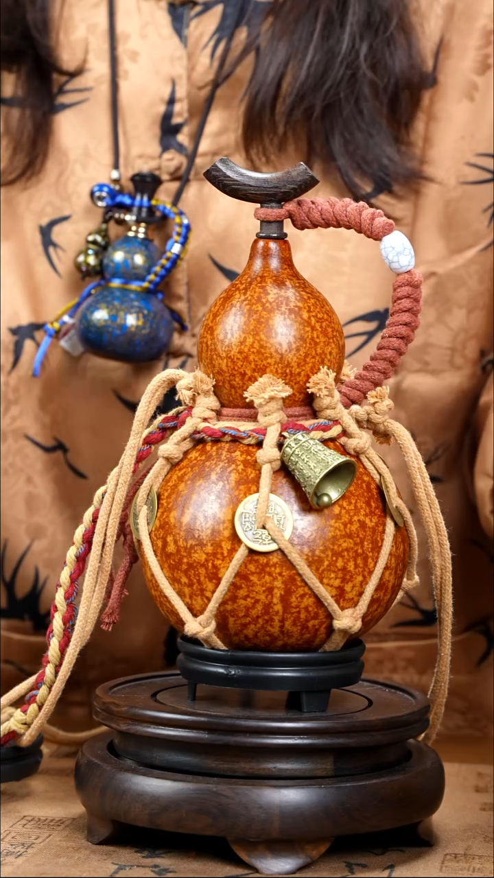 WQ071网兜款酒葫芦-（现货现发）