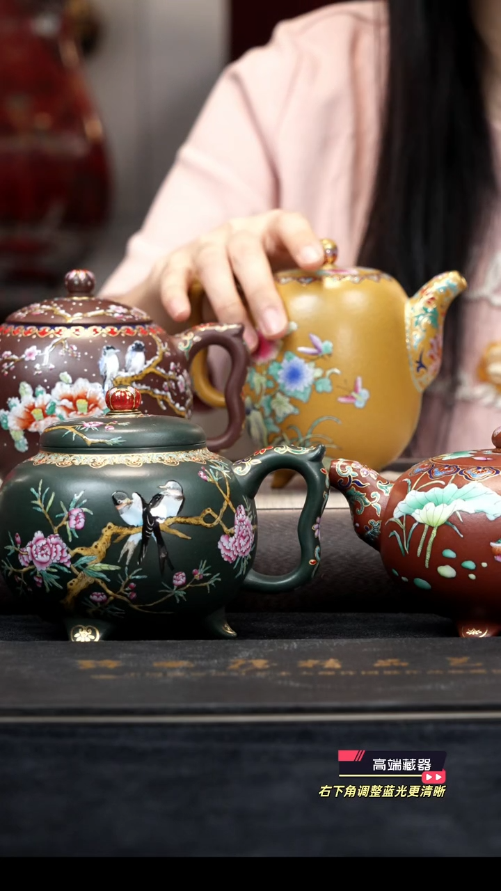 茶壶紫砂【k084】春夏秋冬宜兴紫砂ZLM