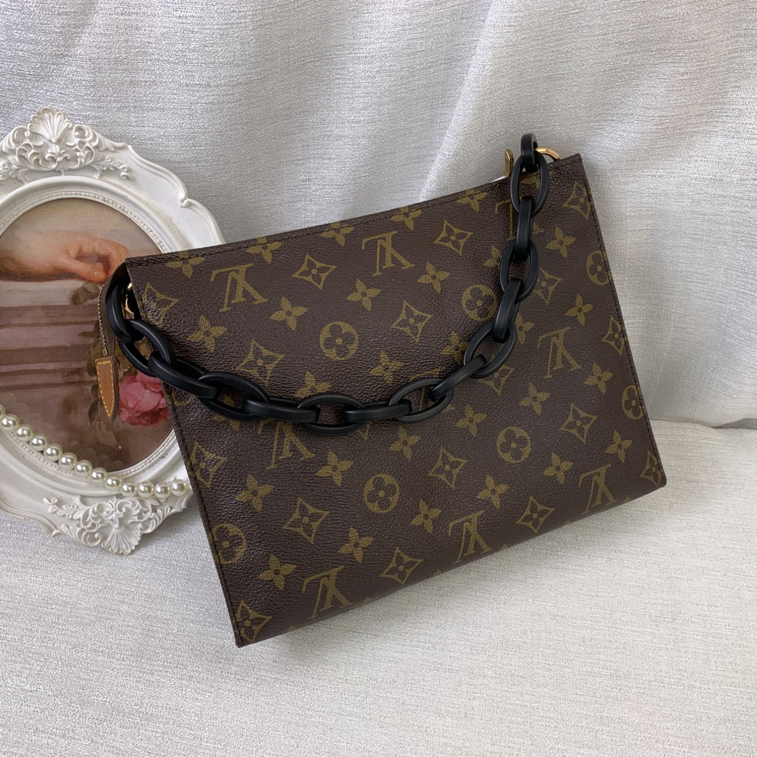 95新 LouisVuitton/路易威登 老花洗漱包26/FYEE11122050/2050