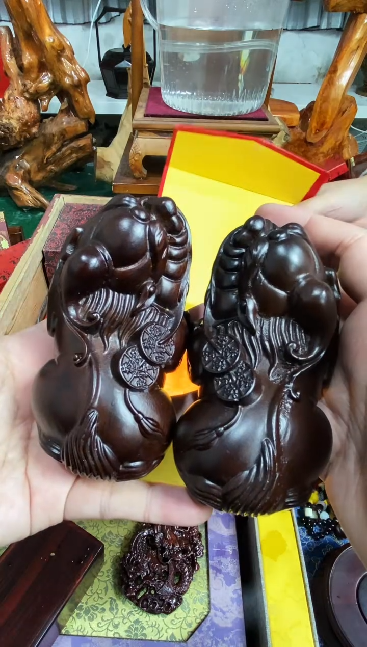 木貔貅一对直播推荐直播推荐