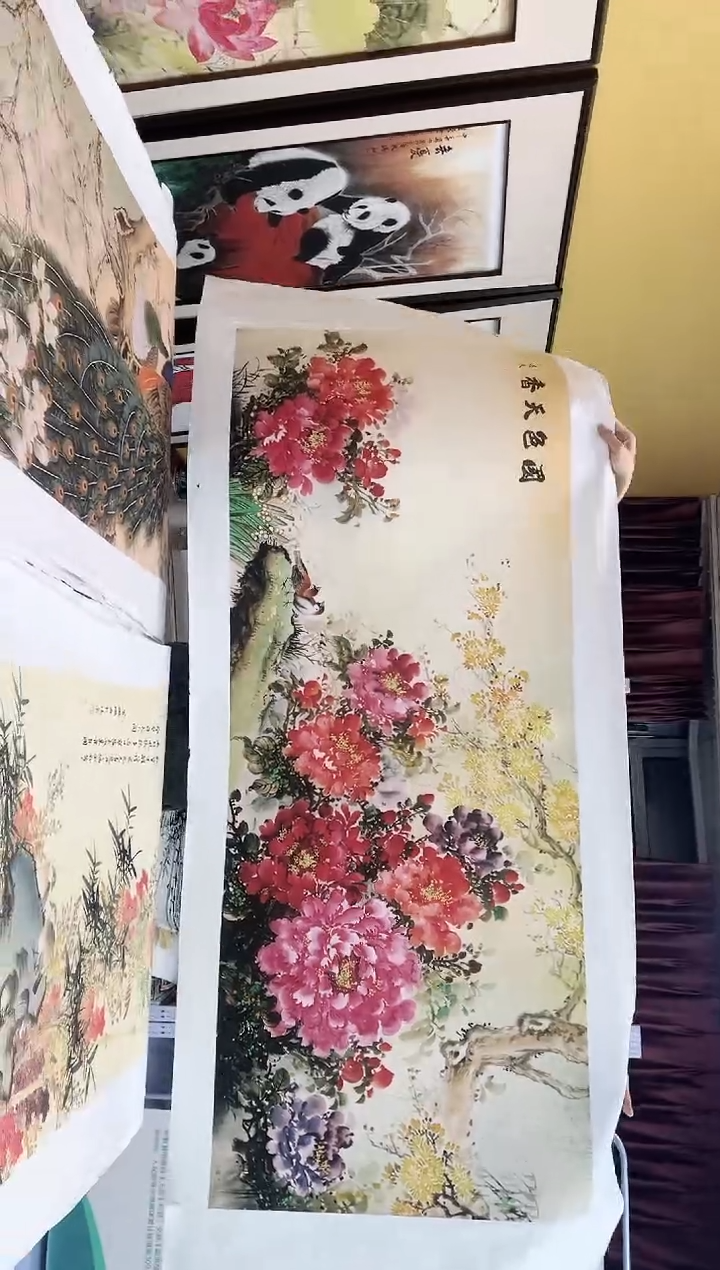 国画九霄甄选国画作品zhb026