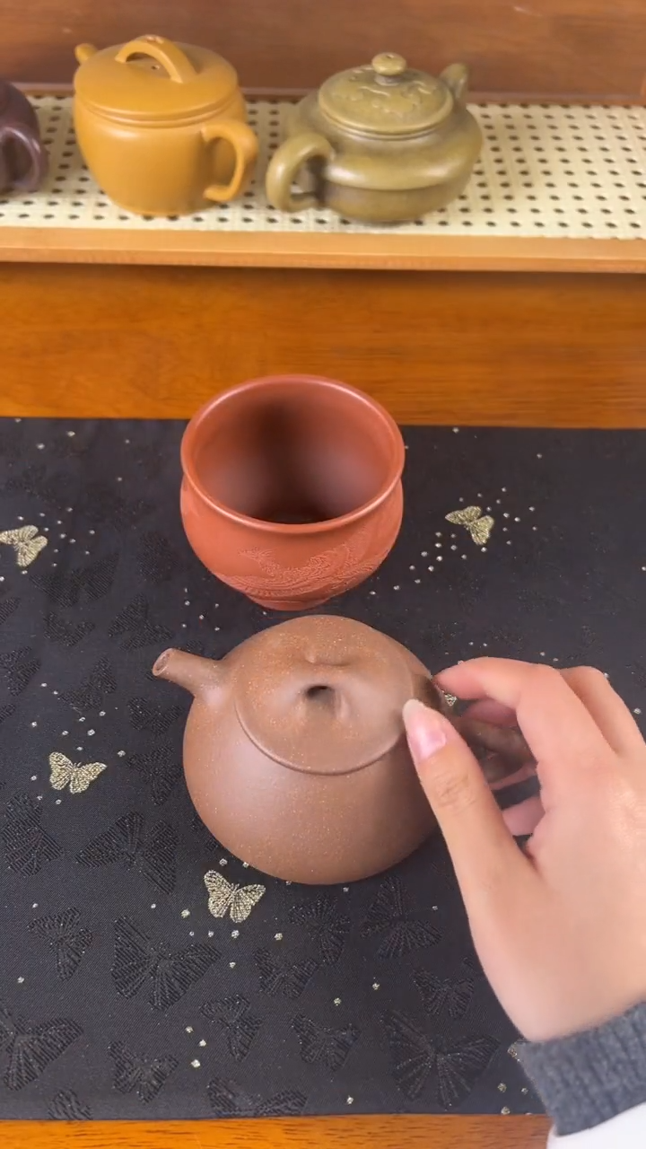茶壶紫砂宜兴紫砂半手工茶壶