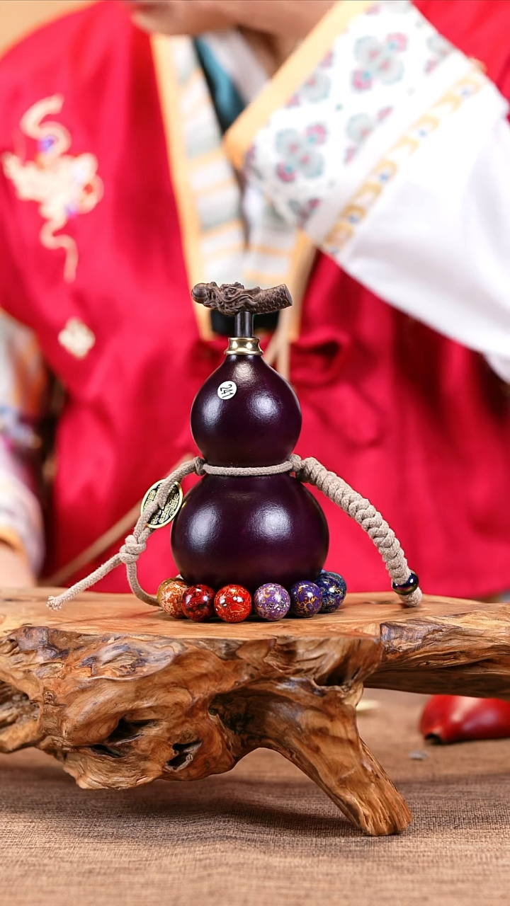 【闪购商品】241—光岳葫天然大漆酒葫芦不含漆珠