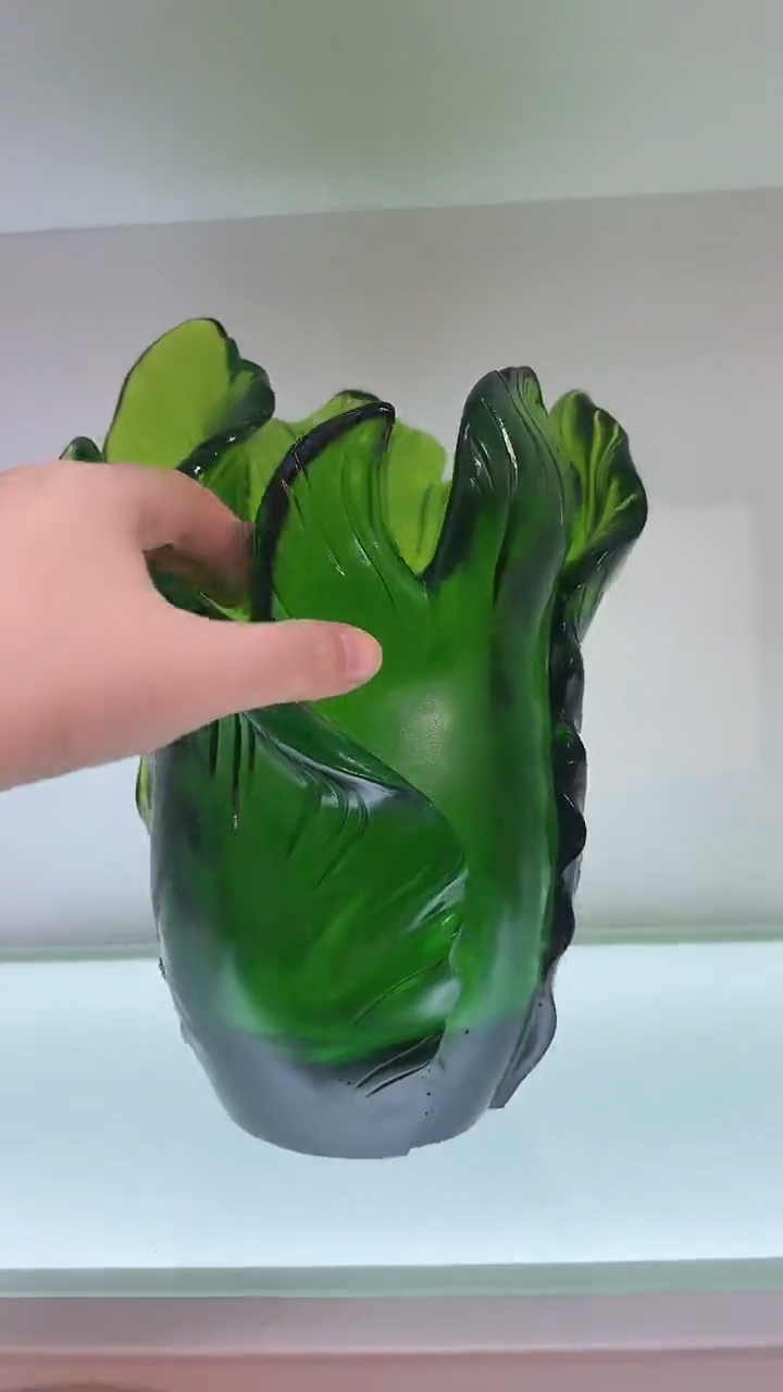 手工艺品琉璃大花瓶