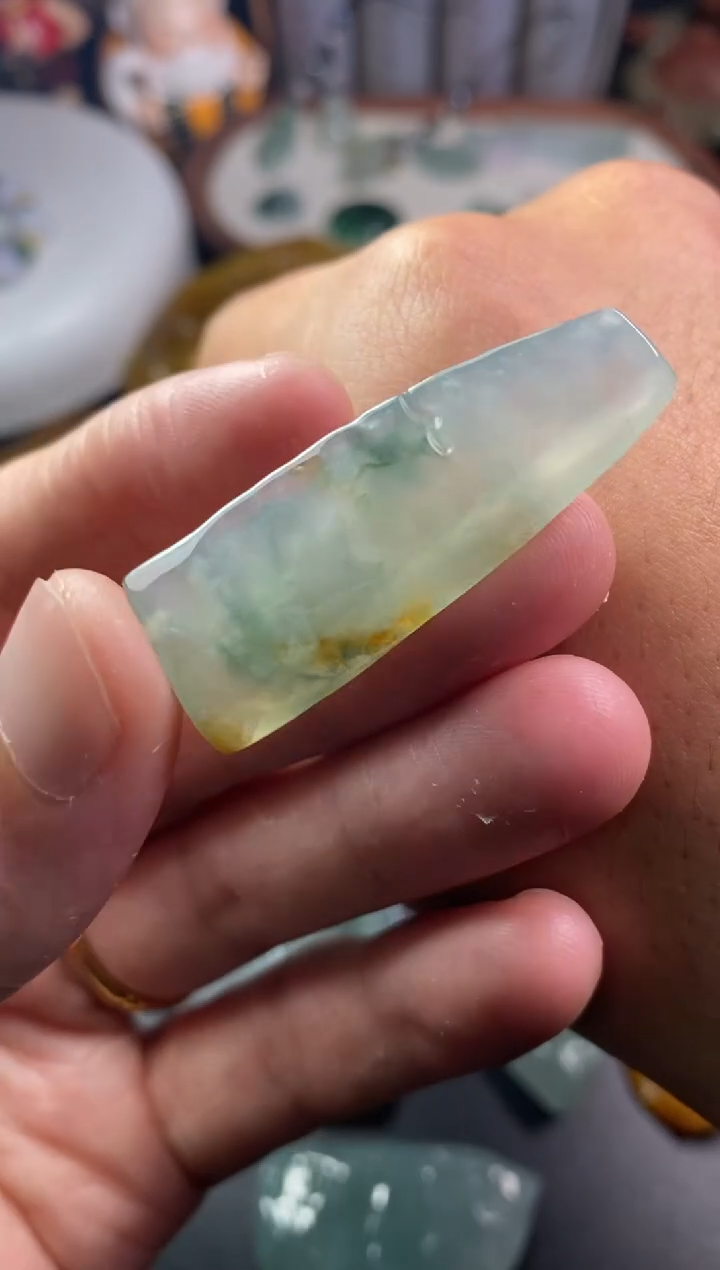 未镶嵌定制翡翠翡翠片料定制未镶嵌12.10-34