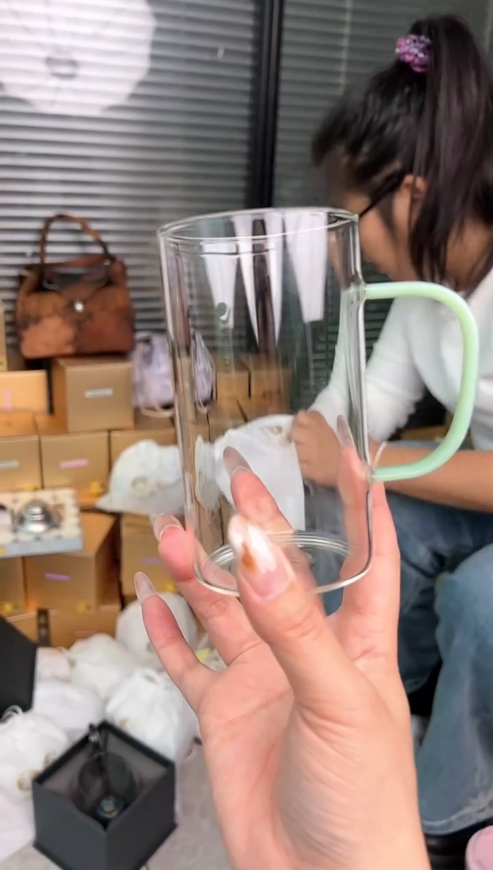 禾墨 绿茶杯浅玉色             