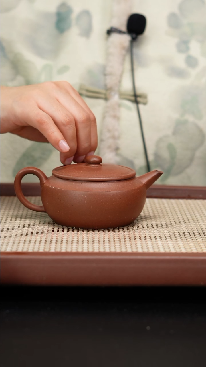 【闪购商品】紫砂茶壶五号井底槽青腰线水平180