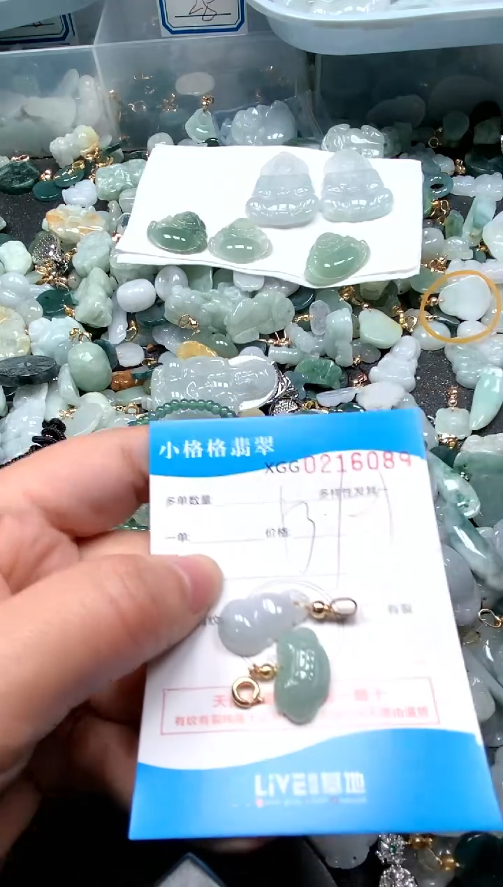 【闪购商品】翡翠颈饰未镶嵌闪购商品0216089