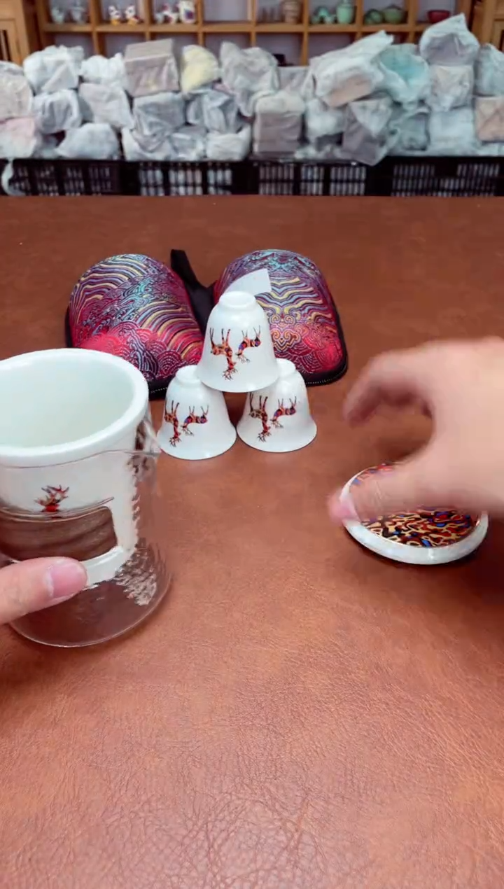 【闪购商品】摆件高端瓷器易仟杯茶器