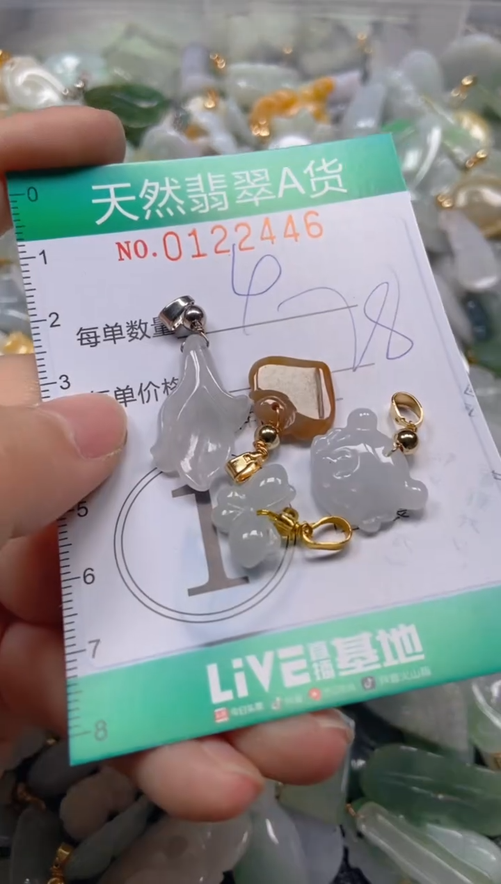 翡翠未镶嵌颈饰闪购0122446