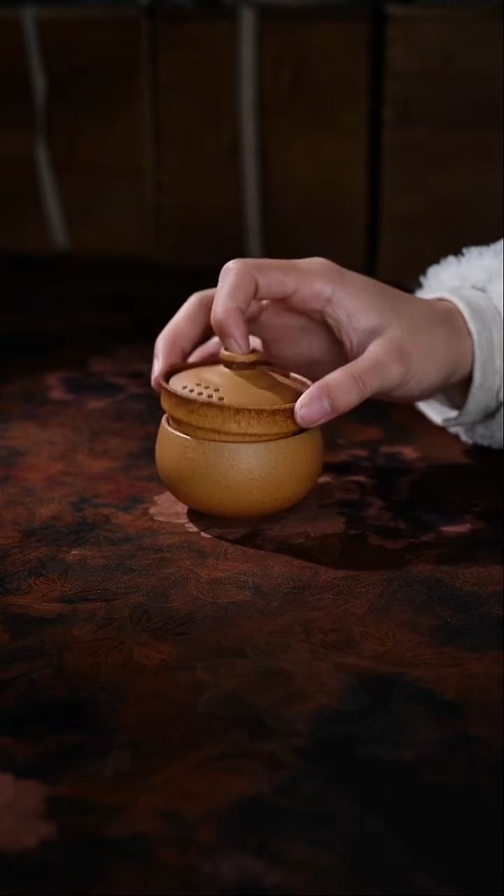 柴烧小青柑个人泡