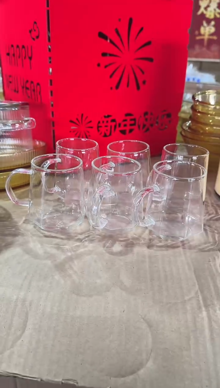 【闪购商品】水晶玻璃无盖款青苹果直播价*6