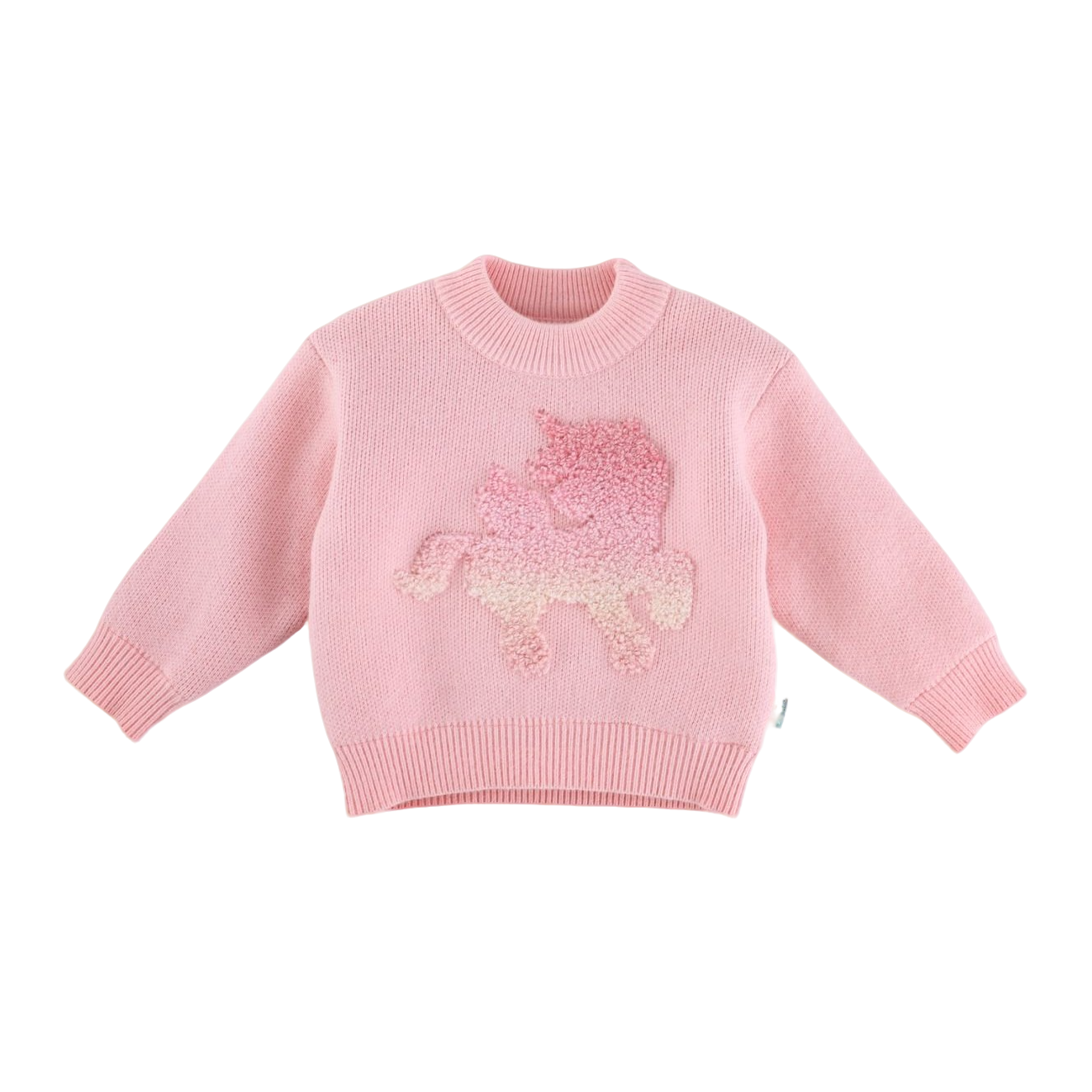 双层加绒长袖圆领夹绒线衫83423009