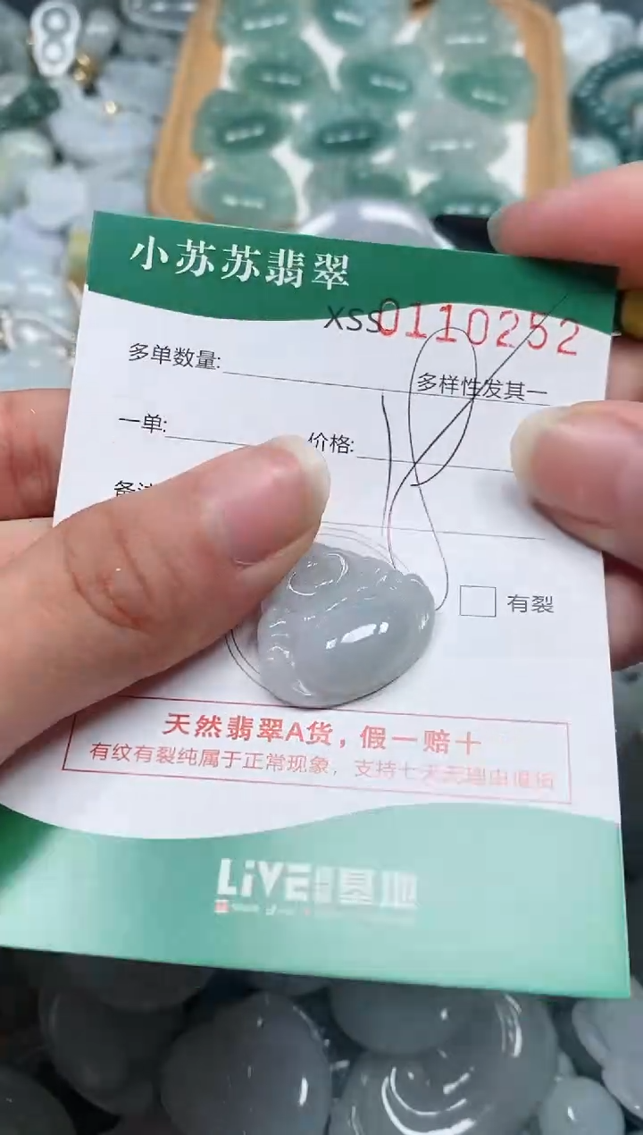 【闪购商品】翡翠颈饰未镶嵌闪购商品0110252