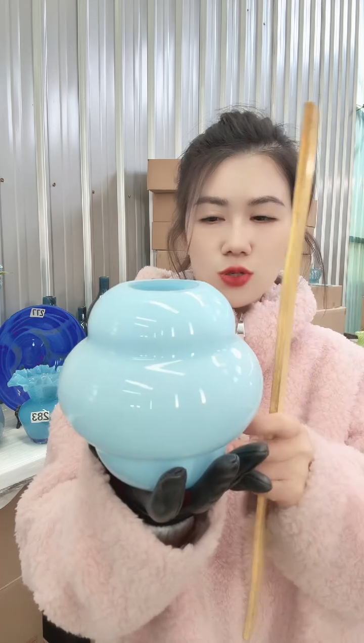 010直播玻璃花瓶