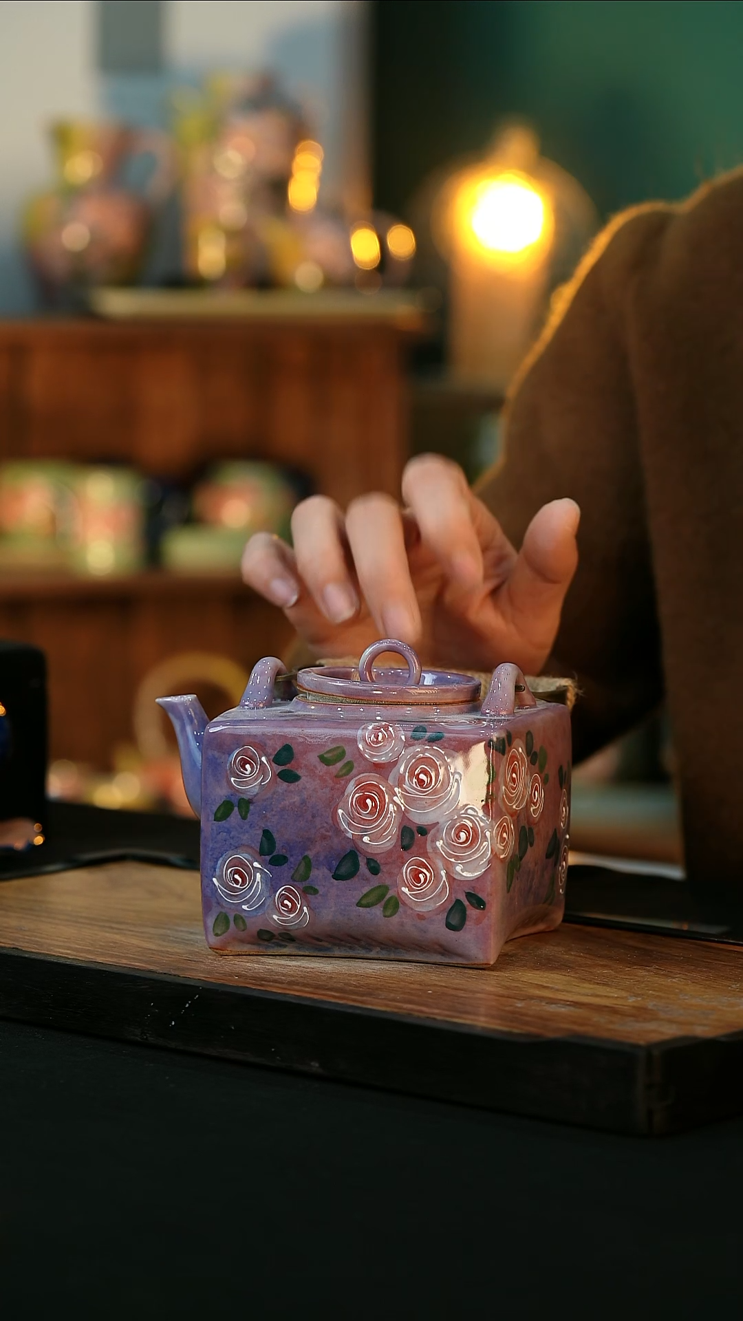 【闪购商品】杯手绘心瓷陶瓷浮力