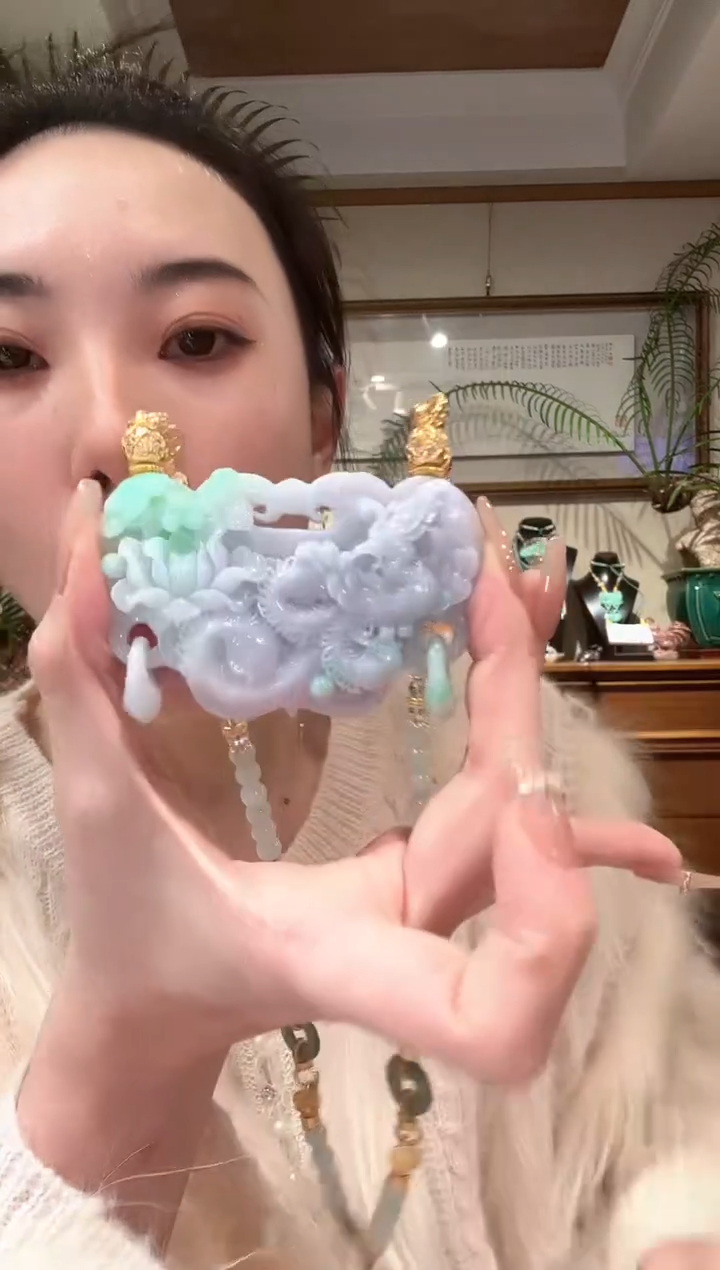 【闪购商品】翡翠颈饰未镶嵌国风