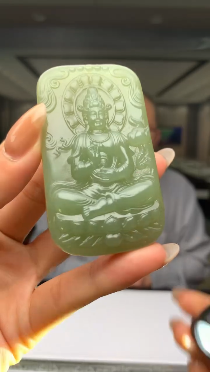 【闪购商品】定制和田玉Boss阳天然和田玉（拍一发一）