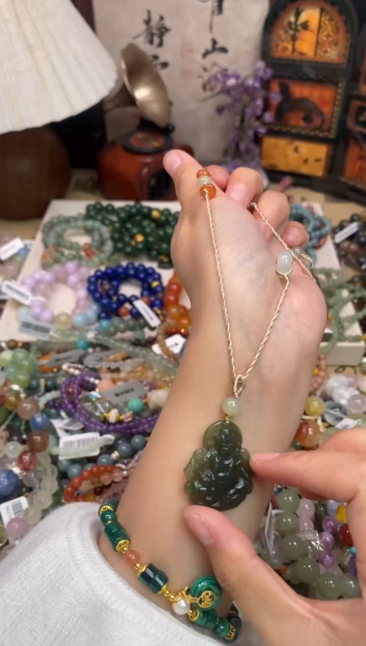 未镶嵌和田玉项链312