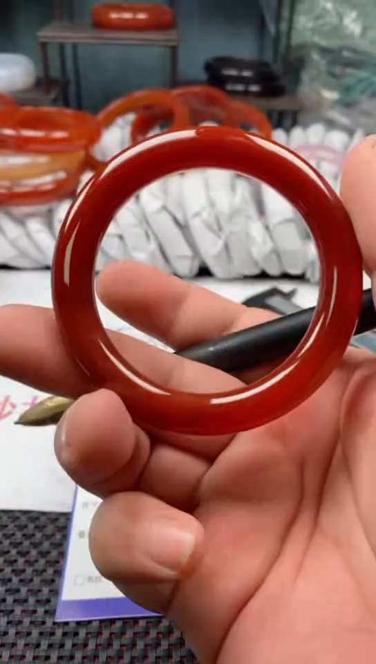 【闪购商品】玛瑙/玉髓手镯未镶嵌248-54多样性发货看清圈口下单