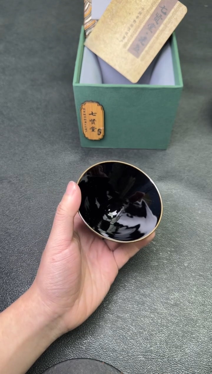 【闪购商品】茶盏32七贤堂茗瓷茶器