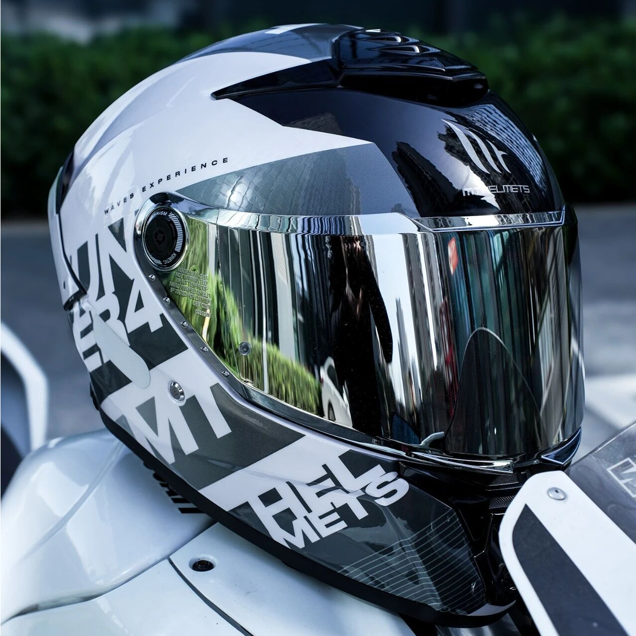 MTHELMETS【双12大促】雷神4双镜片冬季机车摩托车头盔全盔安全头盔