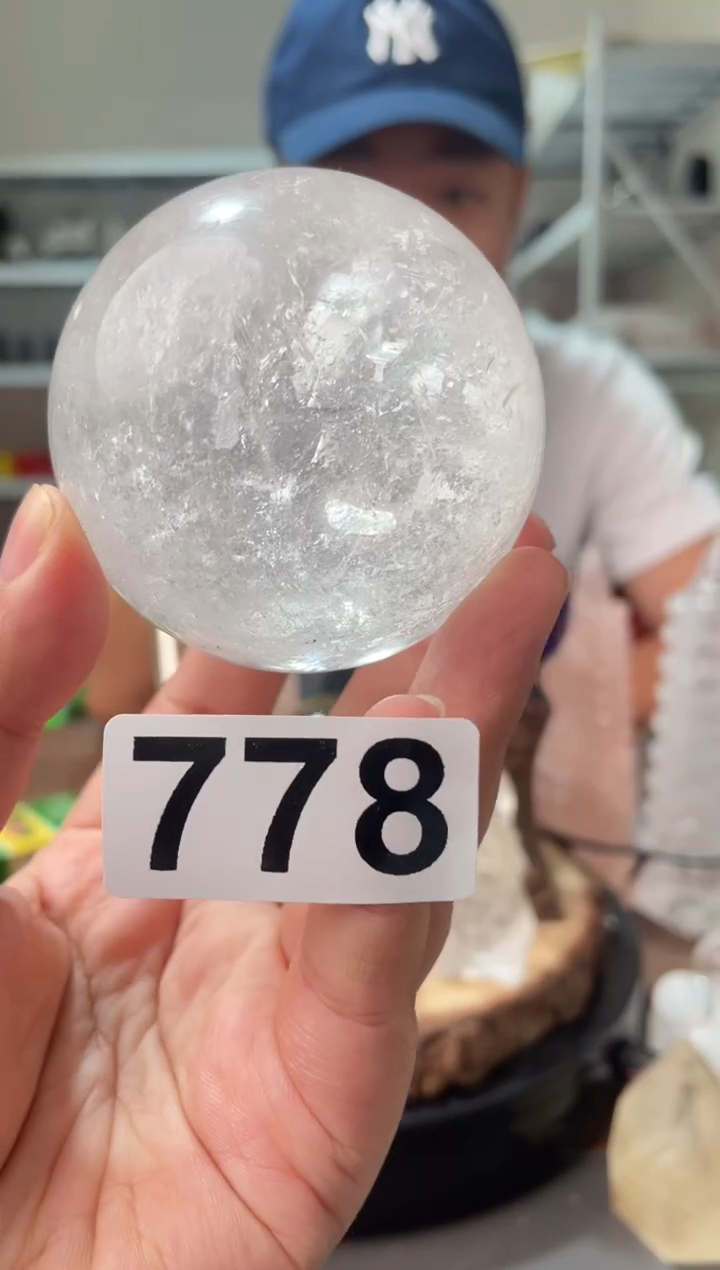 未镶嵌大型摆件（非配饰）水晶茶水晶球778