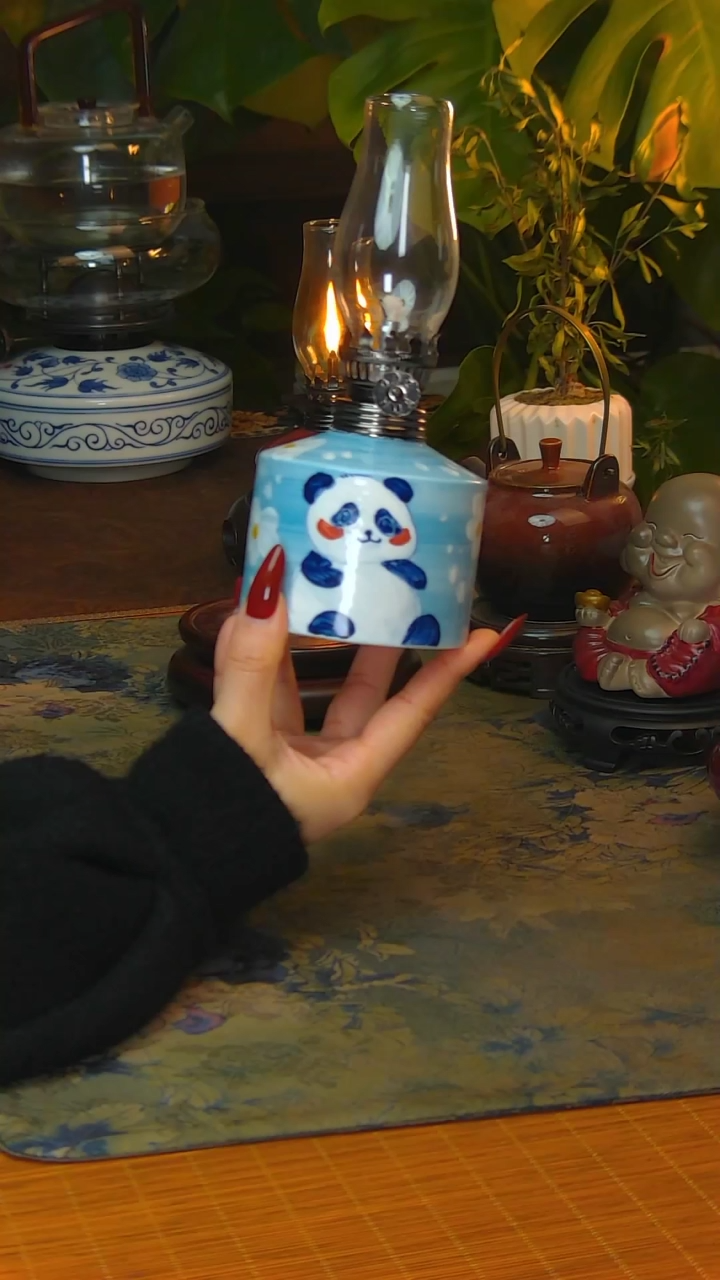 【闪购商品】景德镇陶瓷灯摆件