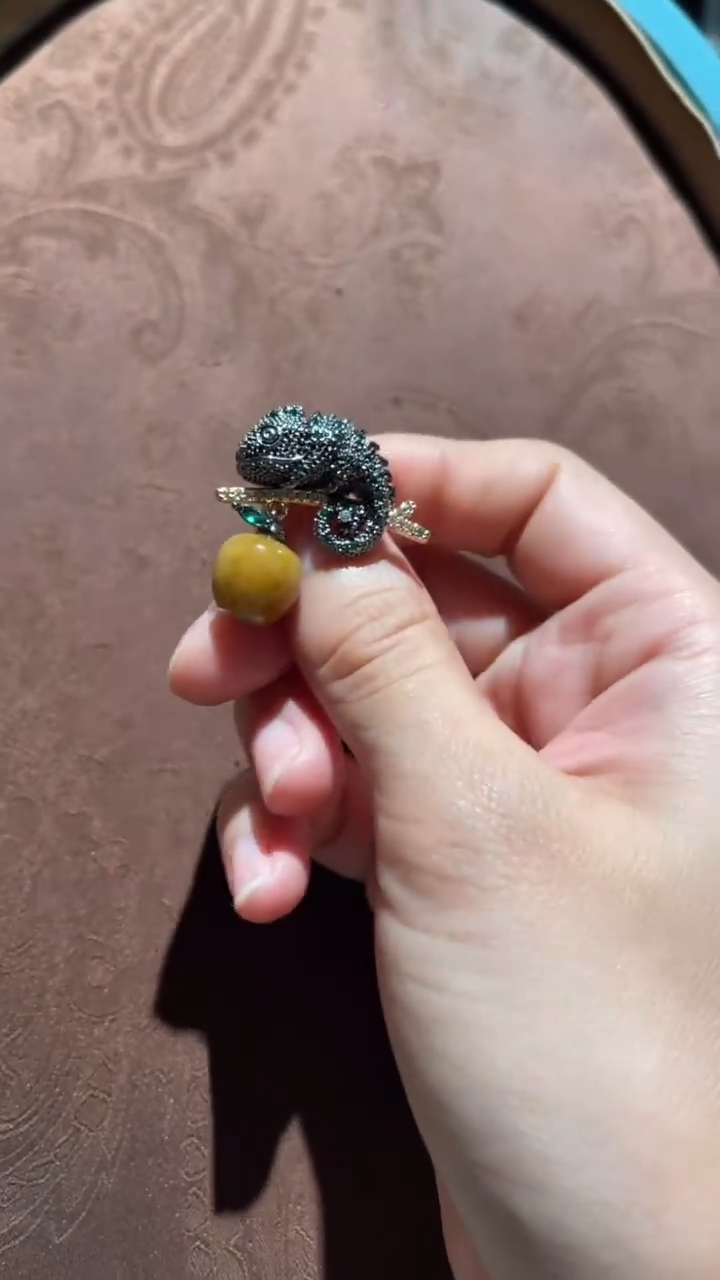 吊坠(不含链)合金翡翠红翡绿翠