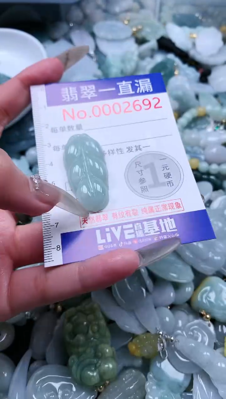 【闪购商品】翡翠吊坠(不含链)未镶嵌2692