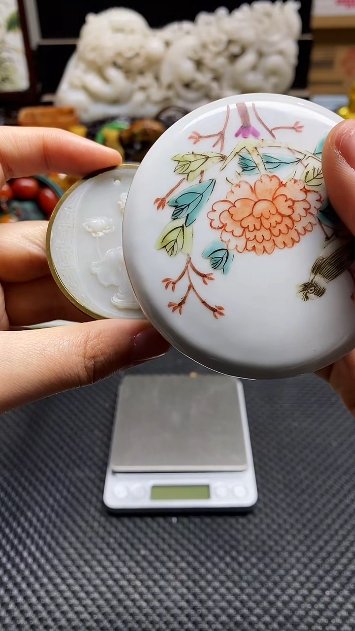 【闪购商品】瓷片瓷片瓷器 摆件1个