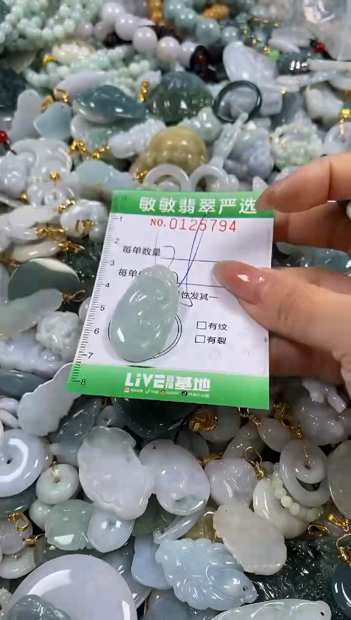 【闪购商品】翡翠颈饰未镶嵌闪购0125794