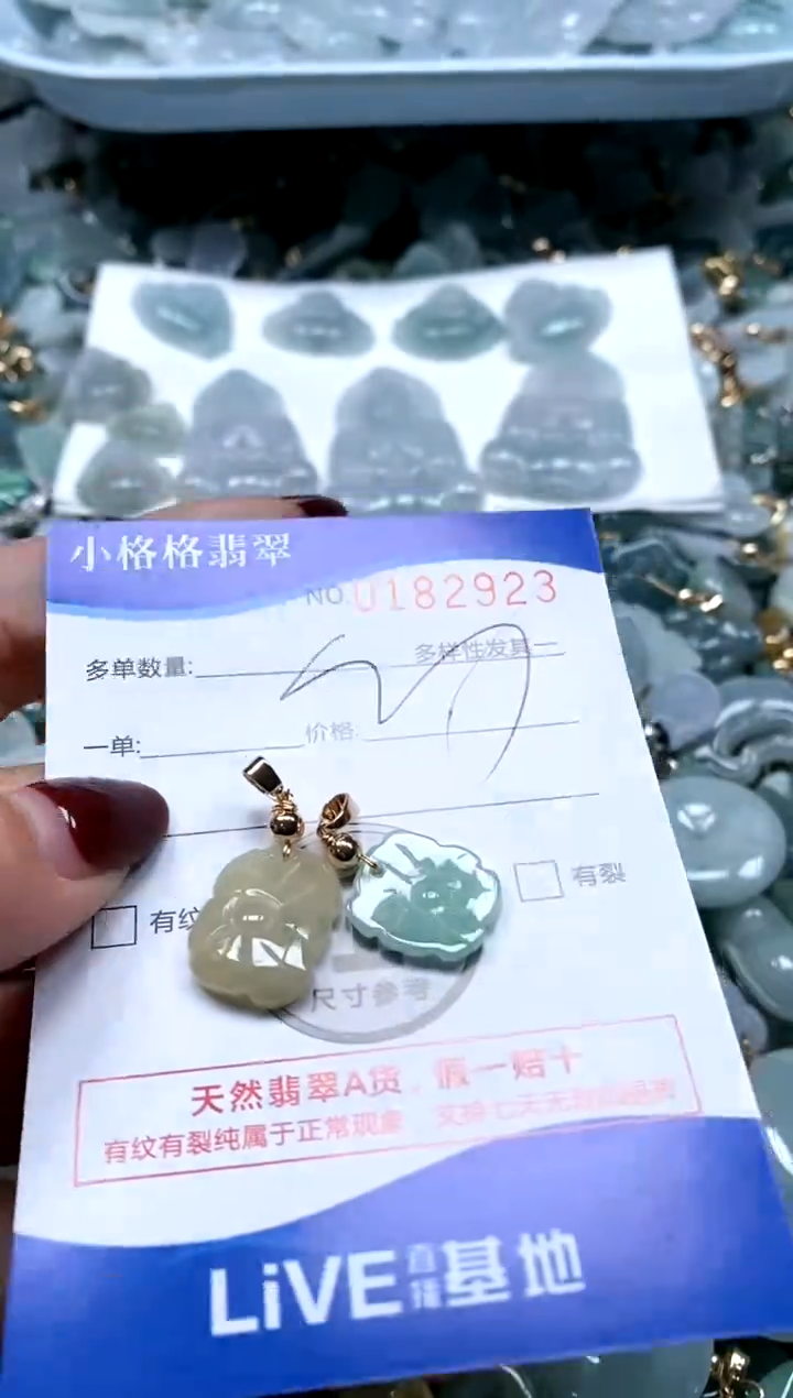 【闪购商品】翡翠颈饰未镶嵌闪购商品0182921