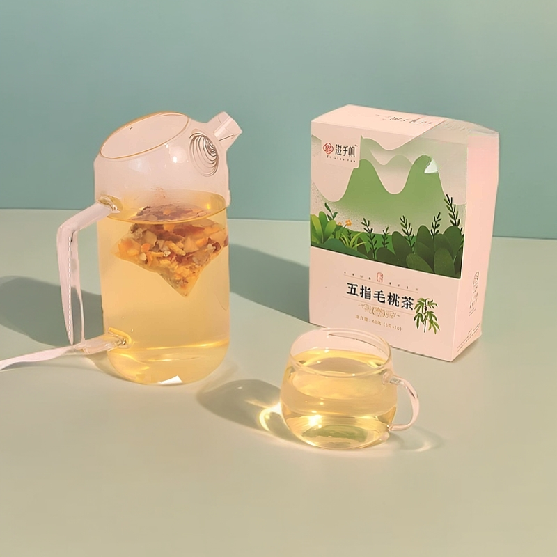 五指毛桃茯苓茶芡实山药莲子橘皮红枣组合花茶袋装冲泡养生脾胃茶
