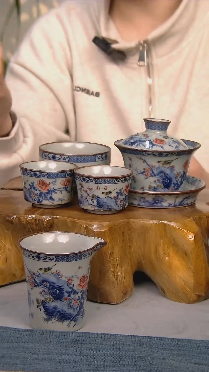 【闪购商品】简装家用款5件套 陶瓷家用茶具系列