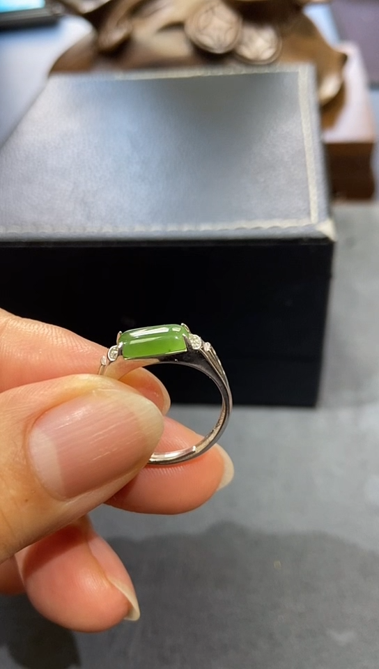 【闪购商品】和田玉（糖玉）戒指未镶嵌戒指