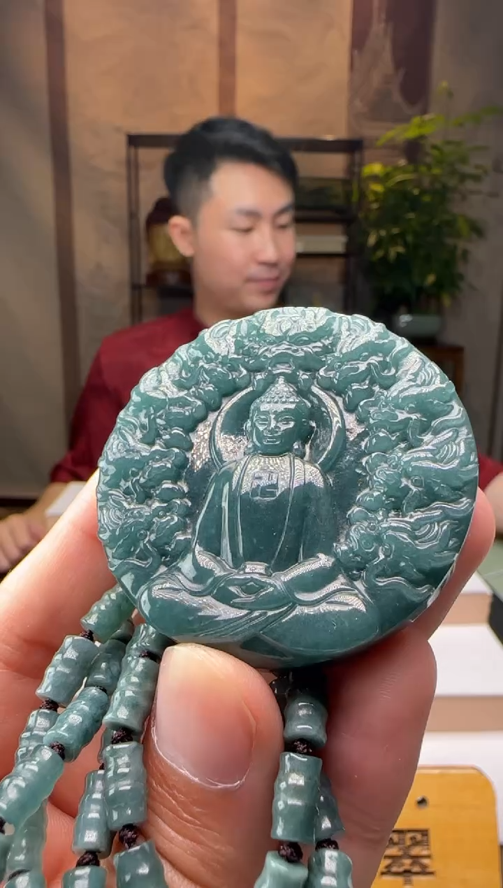 吊坠(赠链)未镶嵌翡翠多样性发其一XM@@60B7J03757