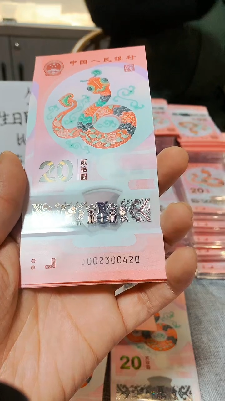 【闪购商品】塑料2025蛇年纪念品生日号