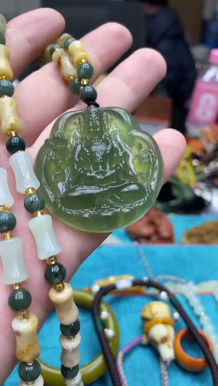 未镶嵌岫玉吊坠·多样性发*货拍一发一