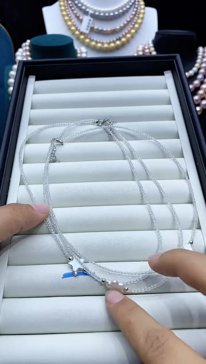 淡水珍珠未镶嵌颈饰珍珠项链