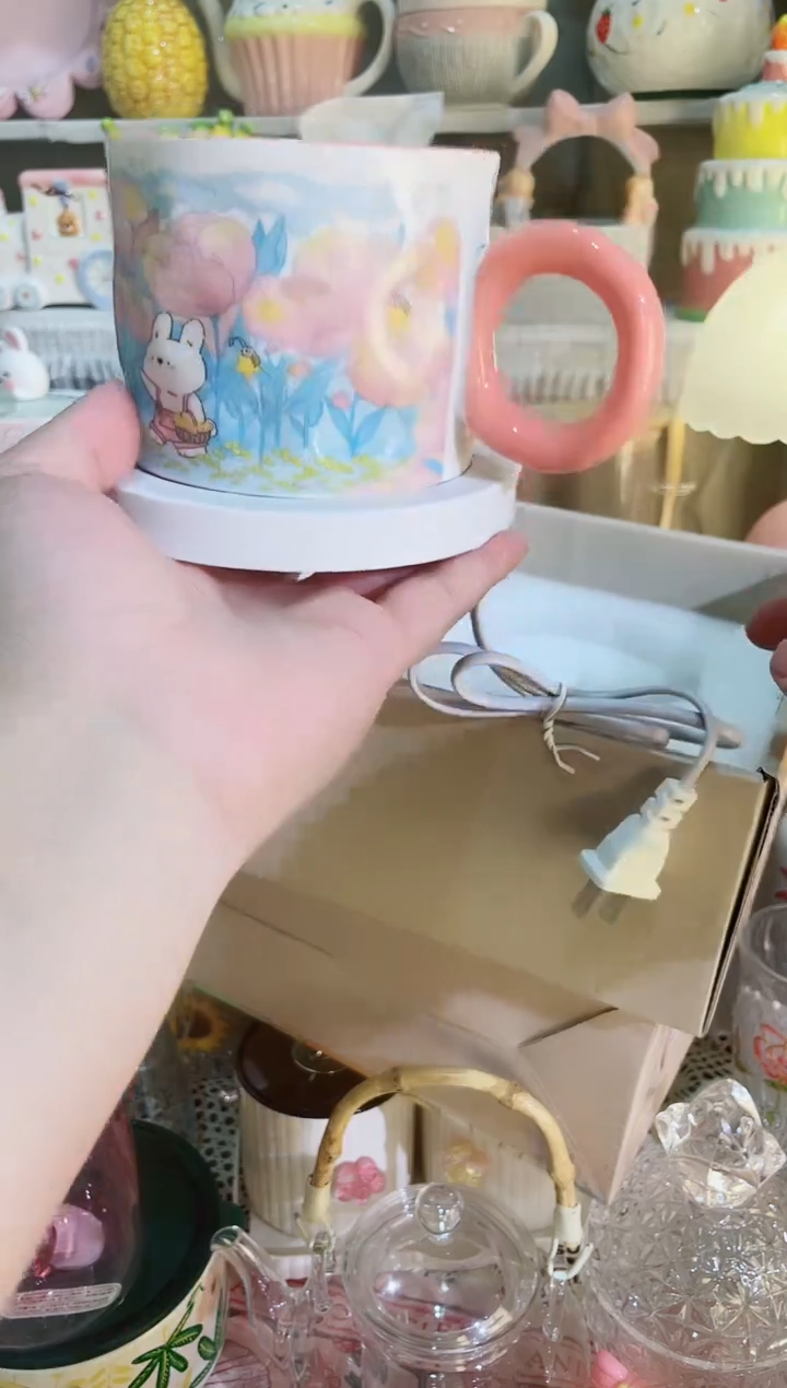 【闪购商品】瓷片精致生活需要的 恒温杯