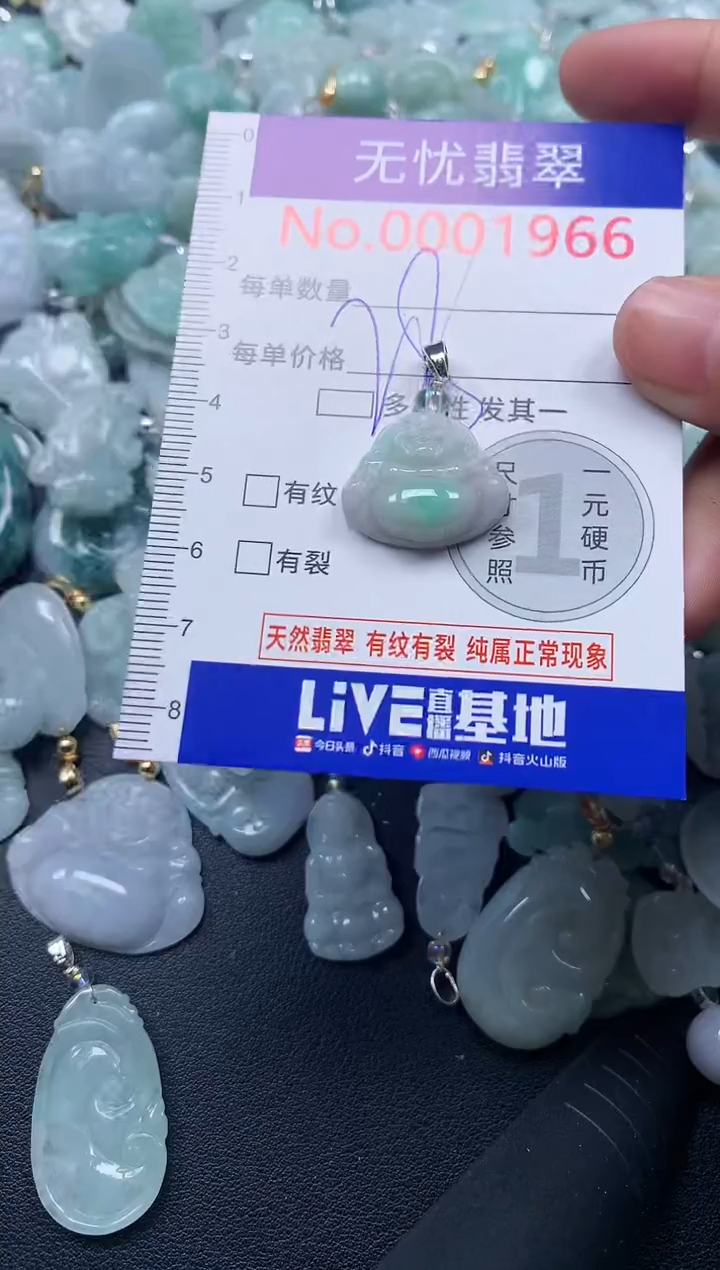 颈饰未镶嵌翡翠1966