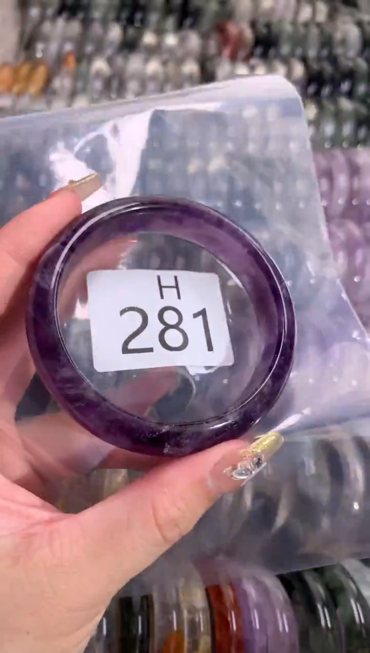 【闪购商品】水晶水晶手镯未镶嵌281-56