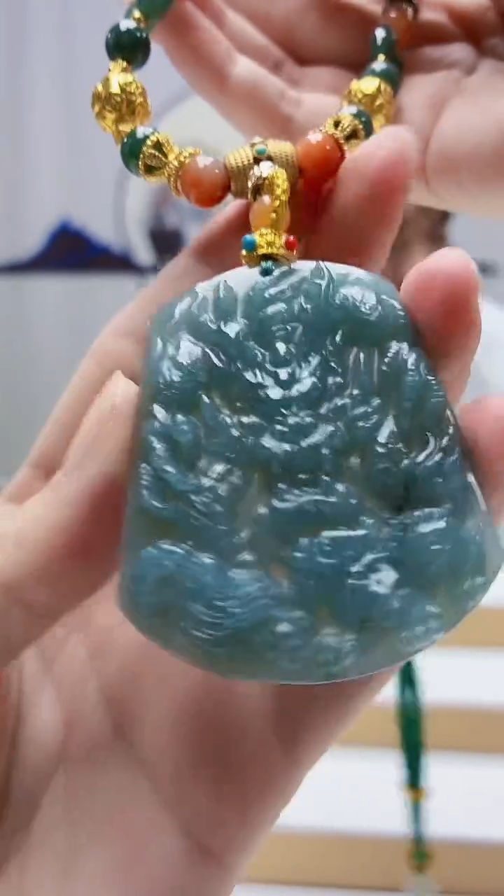 颈饰未镶嵌翡翠5060zm-JJ挂件3