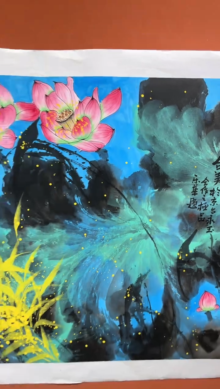 【闪购商品】国画郑乐华绘画手绘作品10-53