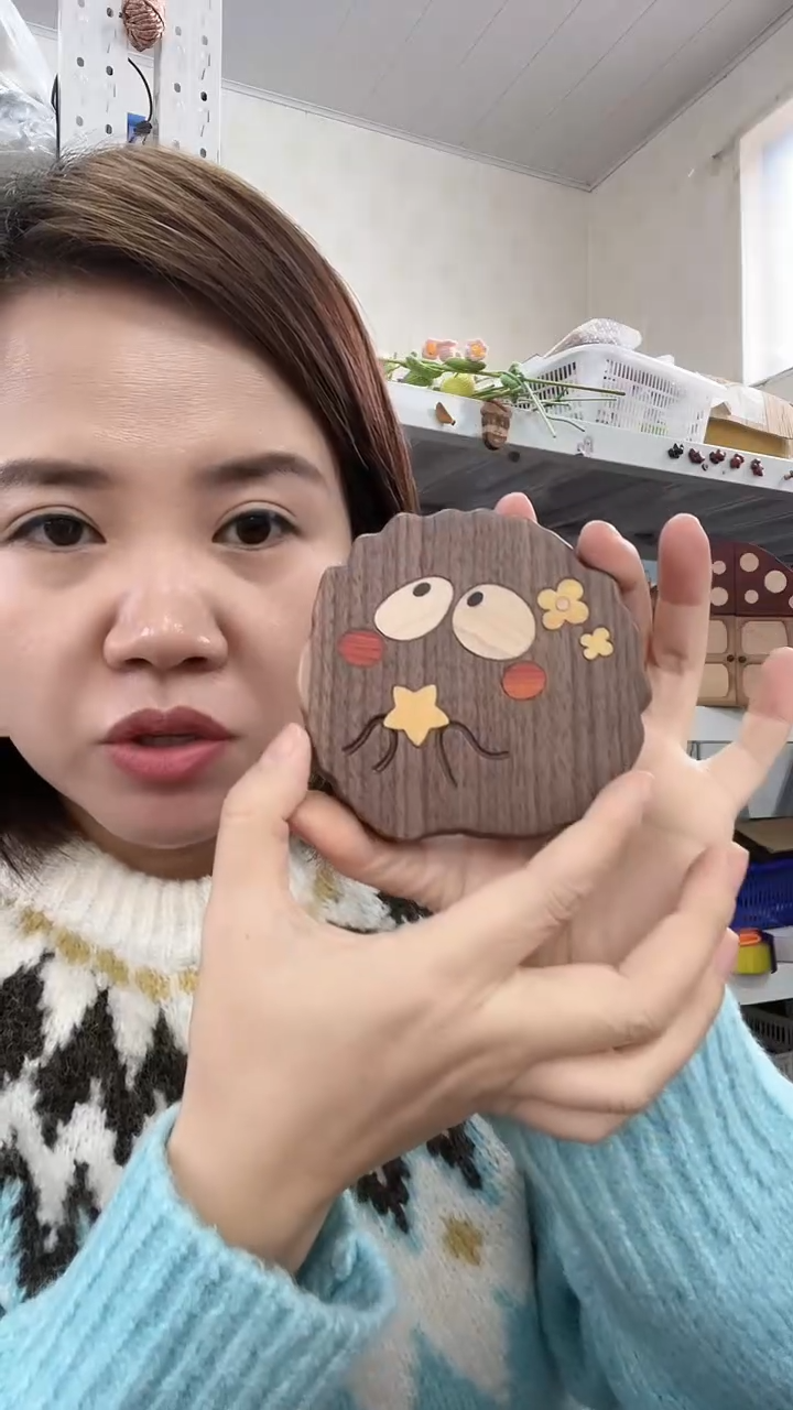 木煤球杯垫为微瑕疵