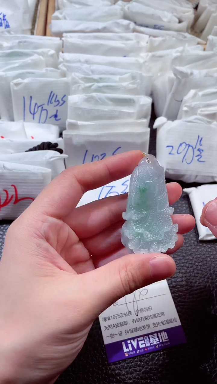 翡翠未镶嵌颈饰00000207