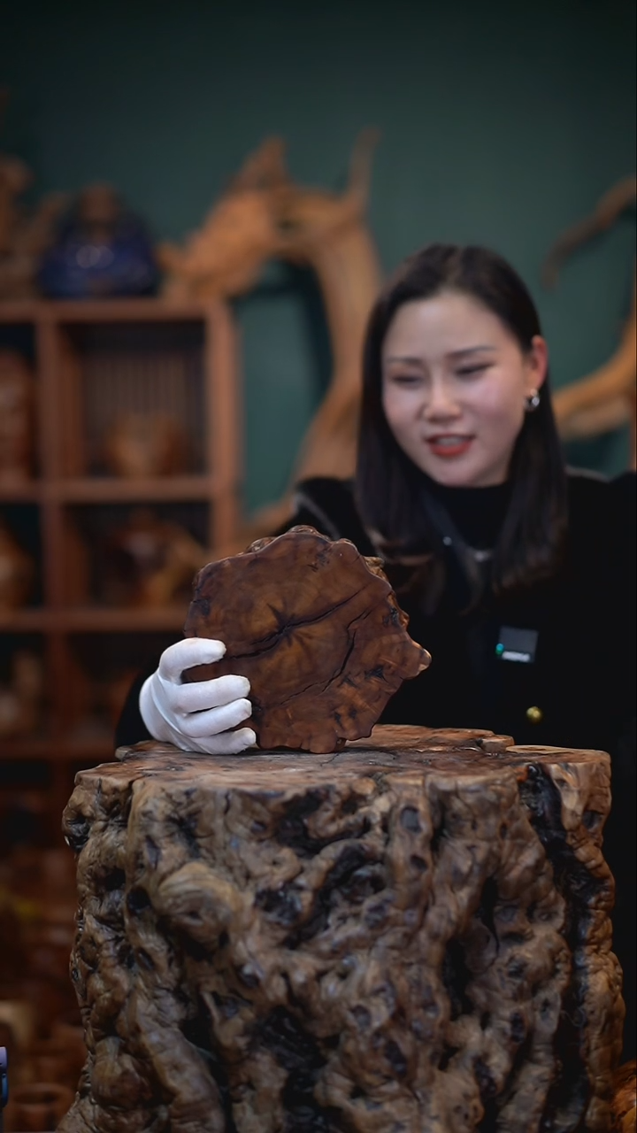 【闪购商品】枣木雷击枣木底座