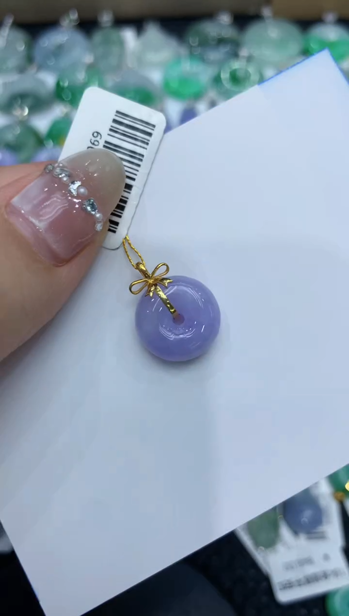 【闪购商品】翡翠颈饰18K金镶嵌 222222222