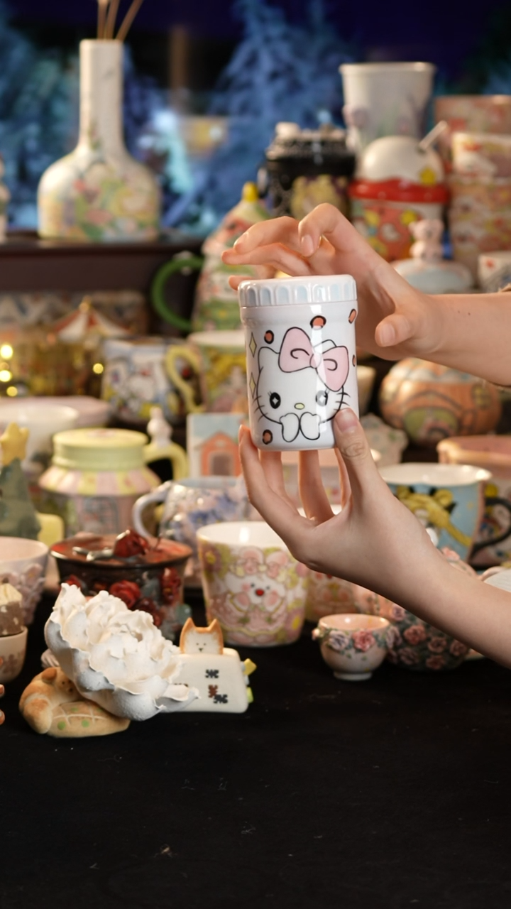 其他陶景德镇釉下彩手绘设计师款陶瓷